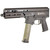 Grand Power Stribog SP45A3 45 ACP Pistol 8" Barrel 20+1 Round Black (Non-Reciprocating Charging Handle, Backup Flip-Up Sights)