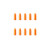 9MM LUGER ORANGE DUMMY ROUNDS 10/PACK