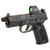 FN 509 Midsize Tactical 9mm Luger Pistol 4.5" Threaded Barrel 15+1 Round Black with Holosun Red Dot