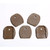 TangoDown Vickers Tactical Magazine Floor Plates Glock 9mm/.40/.357 SIG/.45 GAP 5-Pack Tan