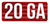 MTM 20 Gauge Ammo Caliber Labels Red 8-Pack