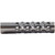 #01 MUZZLE BRAKE 22 CALIBER 7/16-28 CHROME MOLY SILVER
