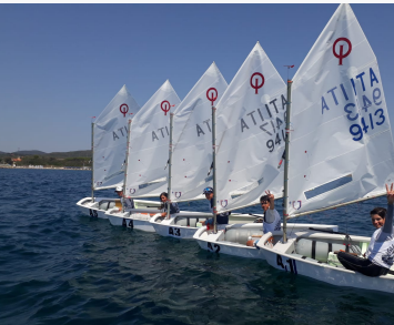 J Sails Opti Race Sail 3.0 - Blue | Zim Sailing