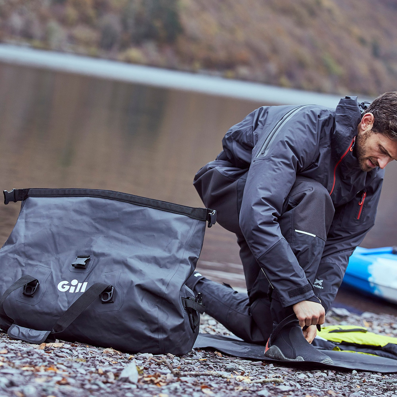 Gill Rolling Cargo Bag - 90L - Black | Force 4 Chandlery