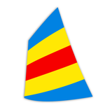 Blue / Yellow / Red Sail Option