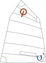 J Sails Opti Race Sail 3.0 - Blue