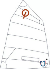 J Sails Classic Black Opti Sail