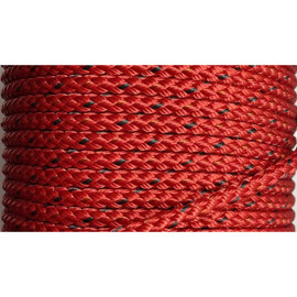 Spool - 5mm Marlow 8 Plait Red 656 Ft