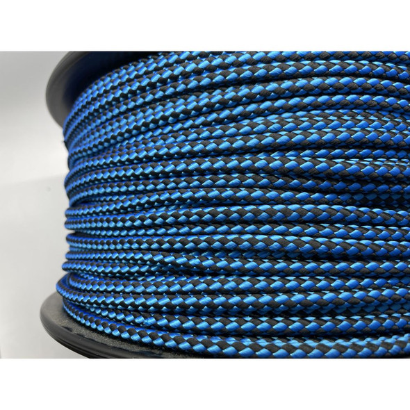 Spool - 5mm Kingfisher 8 Plait Blue 656 Ft