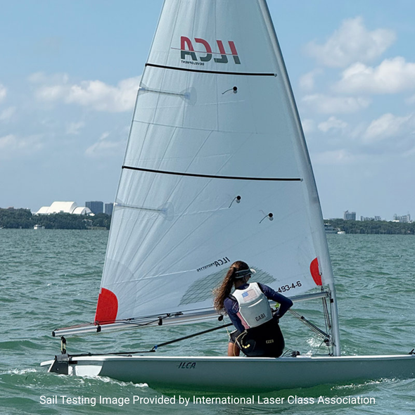 ILCA 4 Mk II Sail Testing Image - ILCA