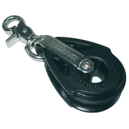 Opti Mainsheet Block w/Safety Clip (Harken) | Zim Sailing