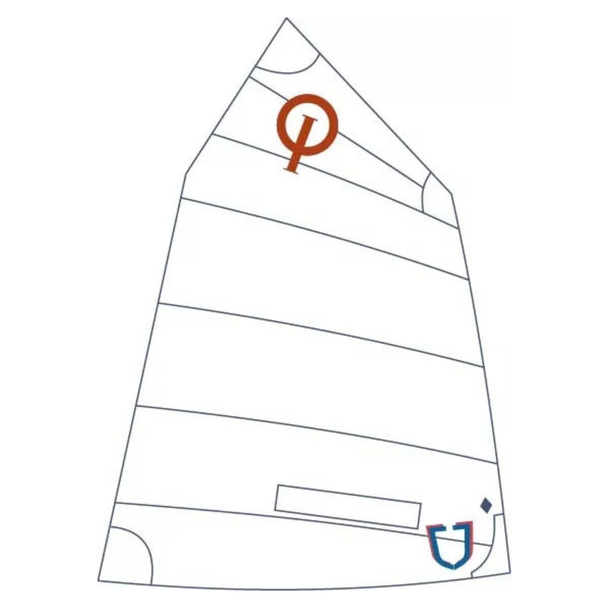 J Sails Opti Race Sail 3.0 - Blue