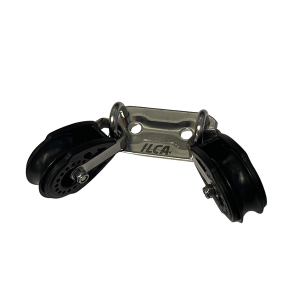 ILCA Deck Blocks Plate w/ 29mm Harken Blocks