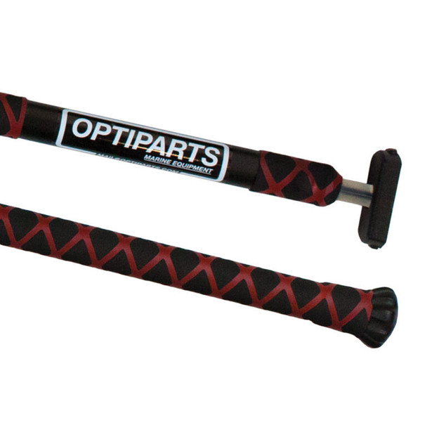 Opti Tiller Extension X-Grip - Black/Red