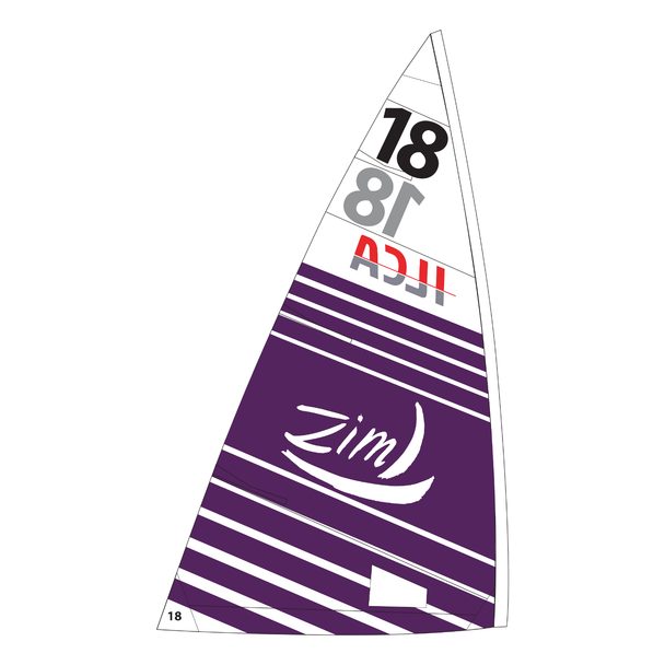 ILCA 7 Mk II Sail Ex-Charter Zim Branding (North)
