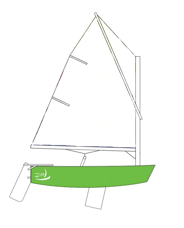 pram sailboat for sale