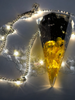 GOLD, BLACK AND CLEAR JUMBO PENDULUM