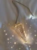 WHITE AND CLEAR JUMBO PENDULUM