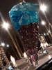 BLUE, PURPLE AND CLEAR JUMBO PENDULUM