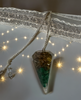 Brown, Green and Clear Jumbo Pendulum