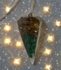 Brown, Green and Clear Jumbo Pendulum