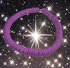 Bright Purple Good Vibes Beach Bracelet