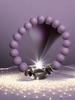 PURPLE BEADS PSYCHIC ENERGY BRACELET