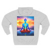 Three-Panel Fleece Hoodie