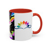Neon Chakra Accent Coffee Mug (11, 15oz)