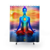 Water Chakra Shower Curtains