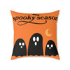 Spooky Square Poly Canvas Pillow