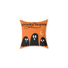 Spooky Square Poly Canvas Pillow