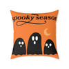 Spooky Square Poly Canvas Pillow