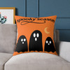 Spooky Square Poly Canvas Pillow