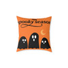 Spooky Square Poly Canvas Pillow