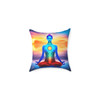 Chakra Square Poly Canvas Pillow