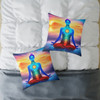 Chakra Square Poly Canvas Pillow