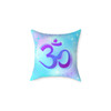 Yoga Square Poly Canvas Pillow
