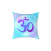 Yoga Square Poly Canvas Pillow