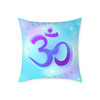 Yoga Square Poly Canvas Pillow