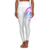 Palms Wrap Around Thigh High Waisted Yoga Leggings (AOP)
