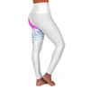 Palms Wrap Around Thigh High Waisted Yoga Leggings (AOP)