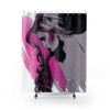 Retro Lady Grace Shower Curtains