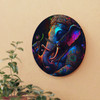 The Lucky Elephant Acrylic Wall Clock