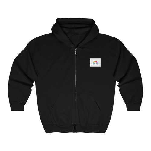 Ying Yang Unisex Heavy Blend™ Full Zip Hooded Sweatshirt
