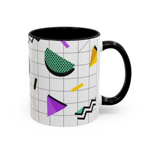 It's Just The 80's Accent Coffee Mug (11, 15oz)