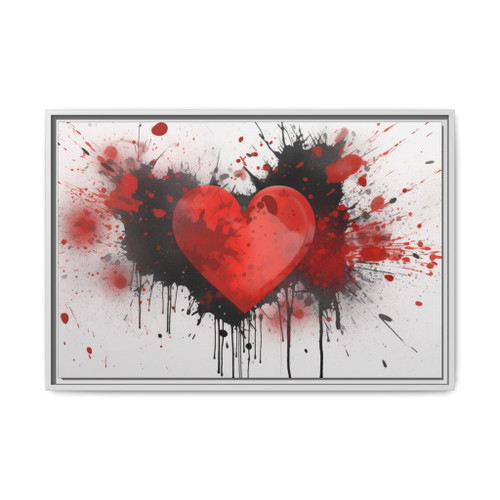 Matte Canvas, Framed (Multi-color) Matte Canvas, Framed (Multi-color)