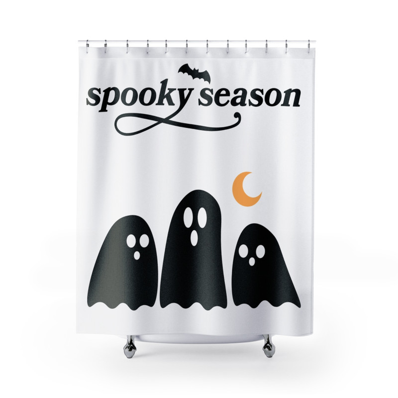 Spooky Shower Curtains