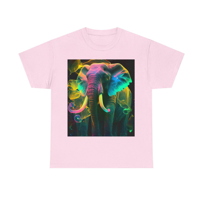Bright Elephant Unisex Heavy Cotton Tee