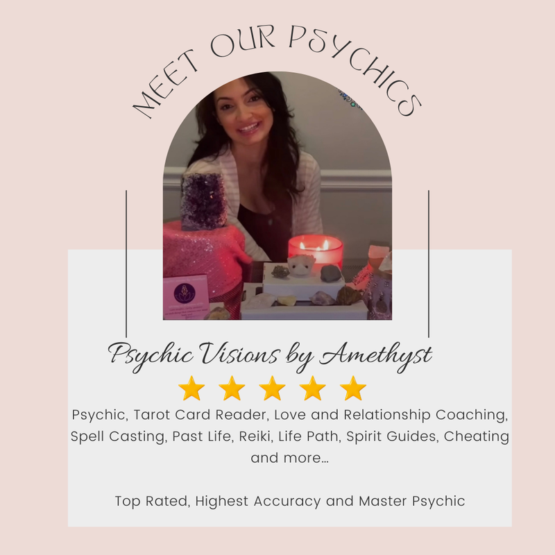 Meet Our Psychics: Psychic Visions by Amethyst Meet Our Psychics: Psychic Visions by Amethyst